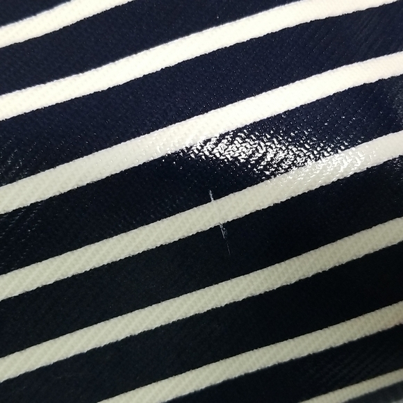 KATE SPADE WATSON LANE STEVIE DIAPER BAG NAVY/ WHI - Picture 10 of 10